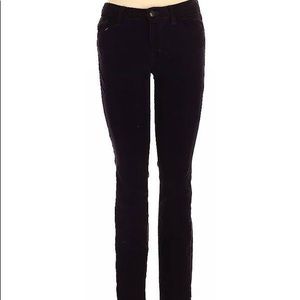 JBRAND black skinny corduroys